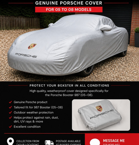 Used genuine outdoor porsche - genuine,