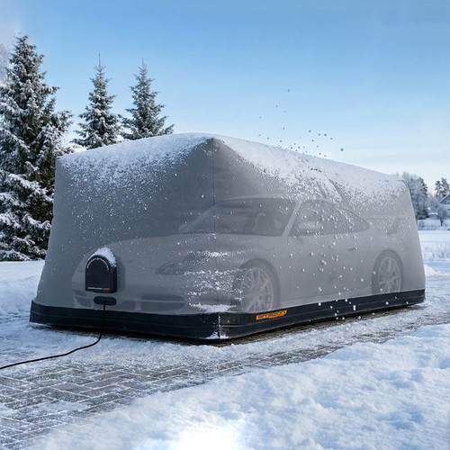 Extreme outdoor bubble garage - outdoor,