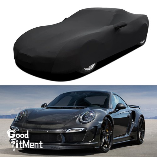 Car cover indoor stretch satin - car,