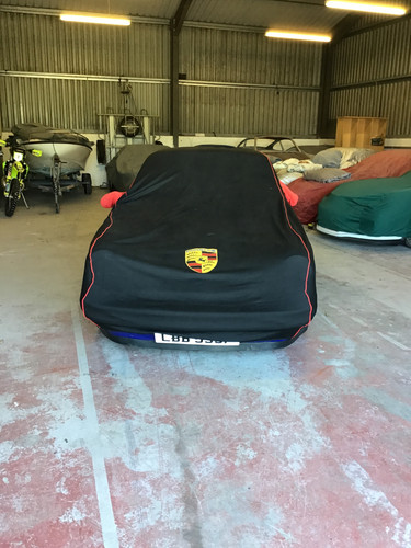 Porsche indoor car cover with - car,